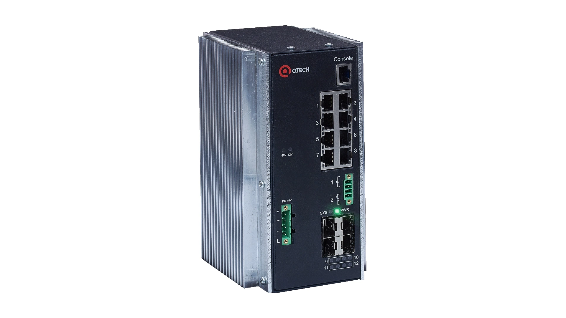 Индустриальные коммутаторы QTECH QSW-3310-12T-I-DC – надежность и устойчивость сети передачи данных Индустриальные коммутаторы QTECH QSW-3310-12T-I-DC – надежность и устойчивость сети передачи данных